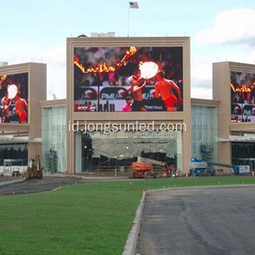 Perangkat Lunak Dinding Video Papan Tanda Layar LED Luar Ruangan